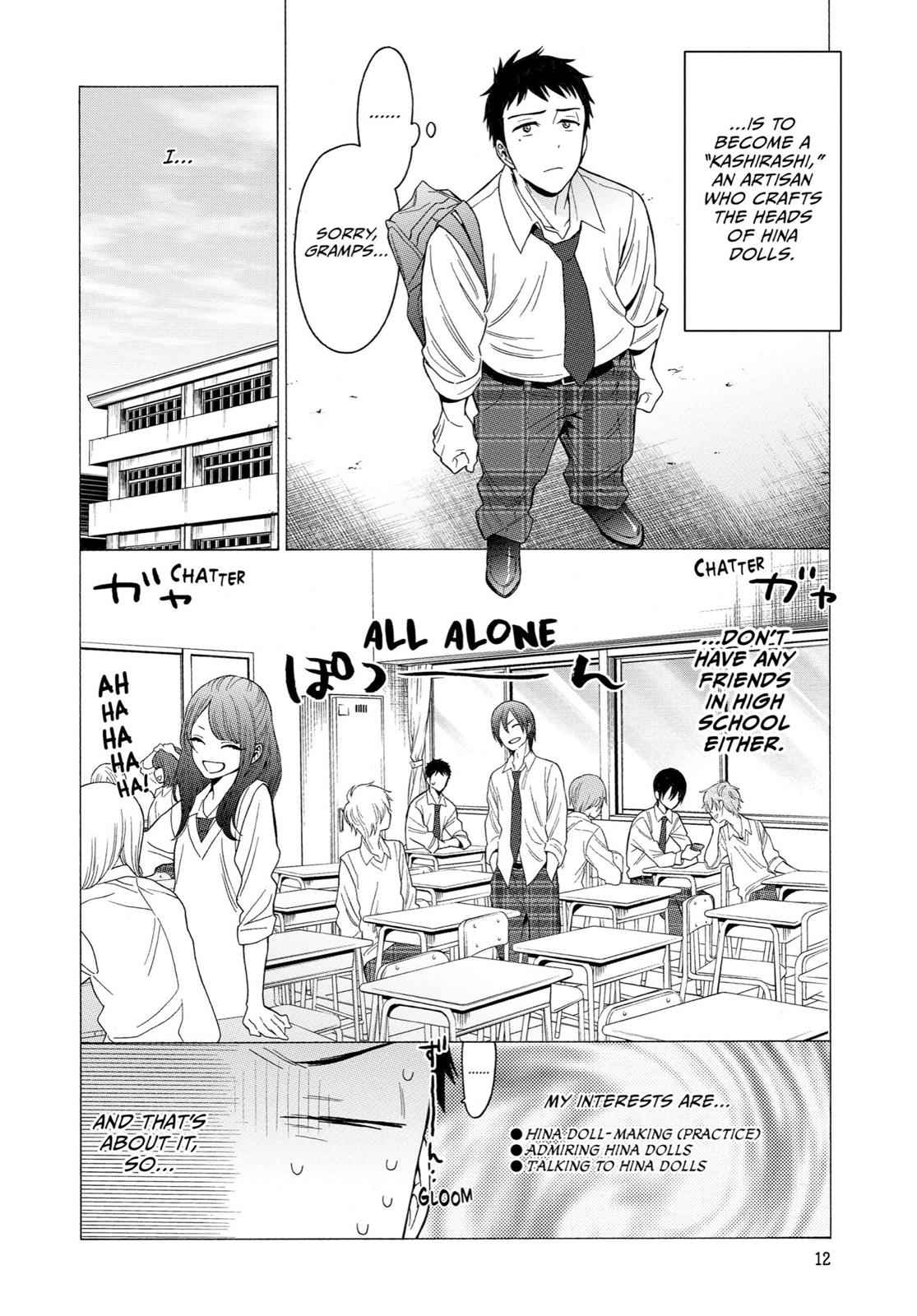 My Dress-Up Darling Manga Chapter 1 page 12 - read online in English