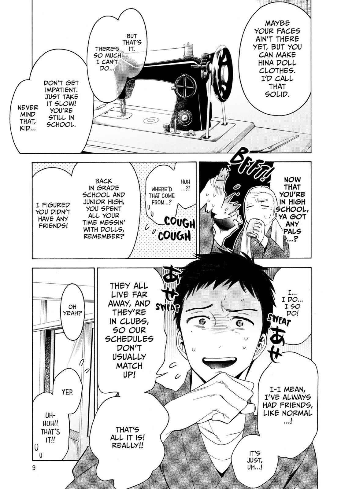 My Dress-Up Darling Manga Chapter 1 page 9 - read online in English