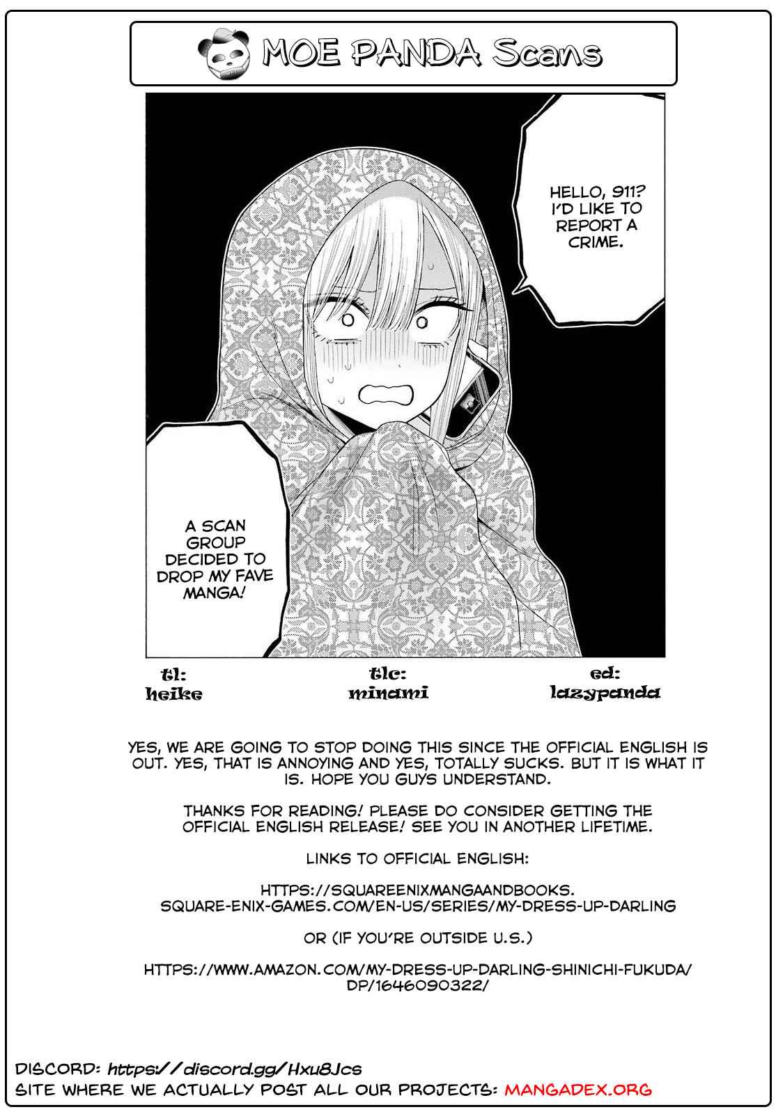 My Dress-Up Darling Manga Chapter 39 page 22 - read online in English