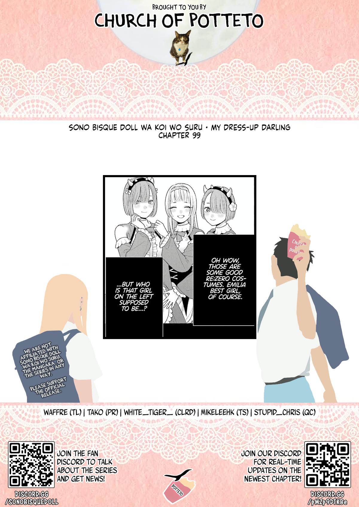 My Dress-Up Darling Manga Chapter 99 page 23 - read online in English