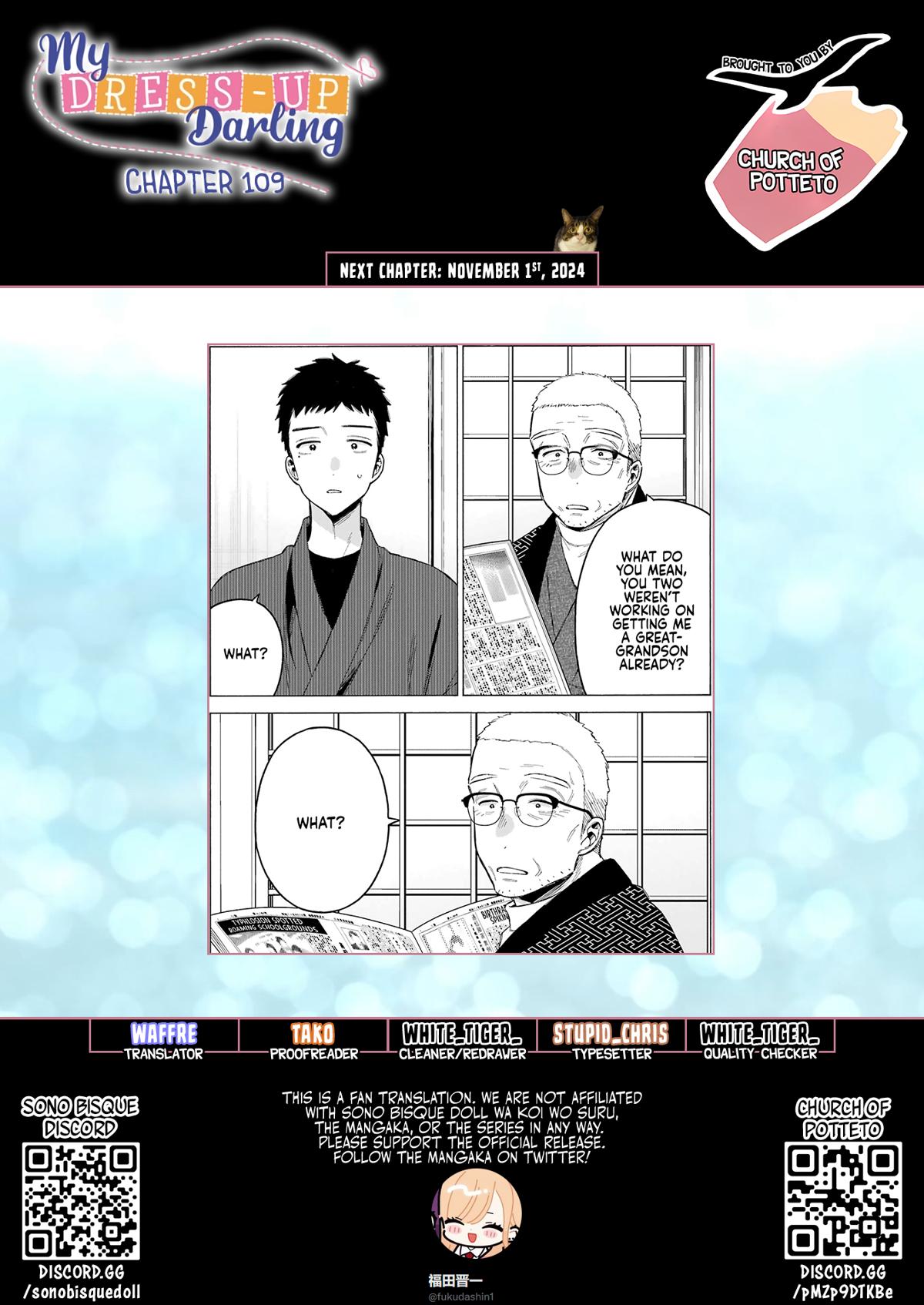 My Dress-Up Darling Manga Chapter 109 page 29 - read online in English