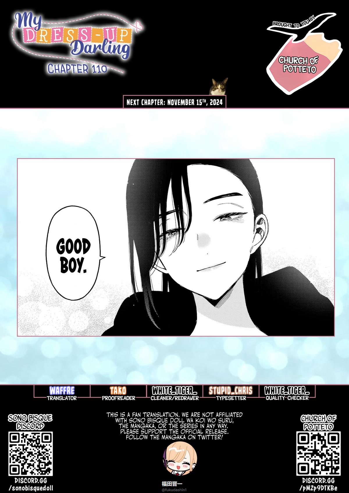 My Dress-Up Darling Manga Chapter 110 page 14 - read online in English