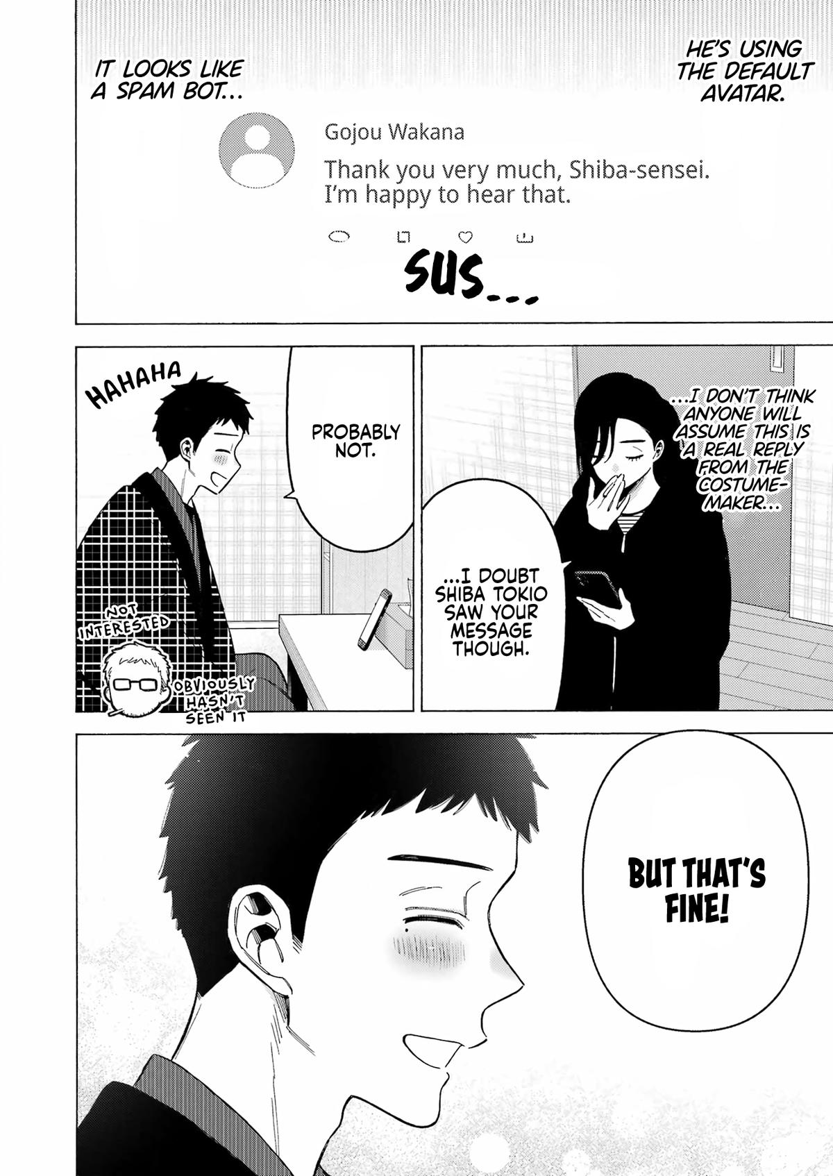 My Dress-Up Darling Manga Chapter 110 page 4 - read online in English