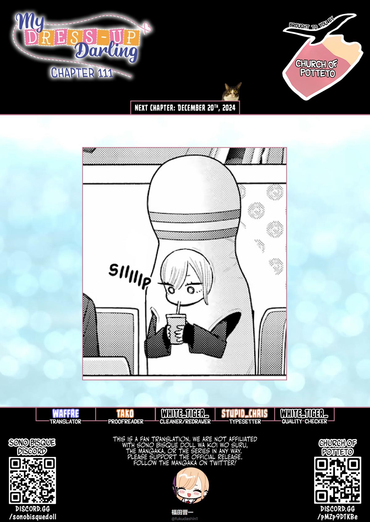 My Dress-Up Darling Manga Chapter 111 page 21 - read online in English