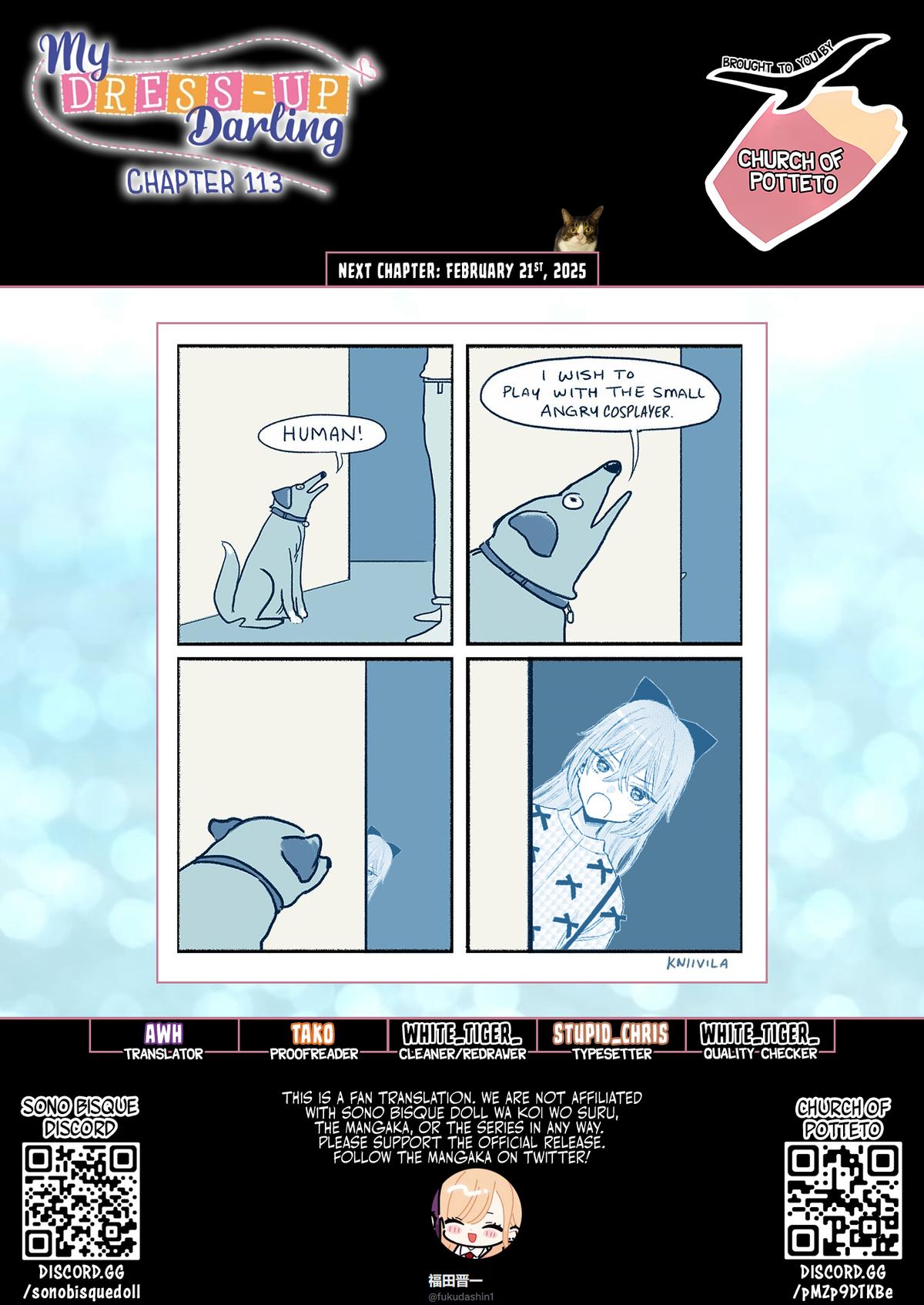 My Dress-Up Darling Manga Chapter 113 page 22 - read online in English